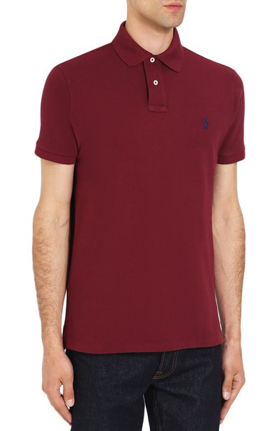 Хлопковое поло POLO RALPH LAUREN, арт. 710680784, фото 3