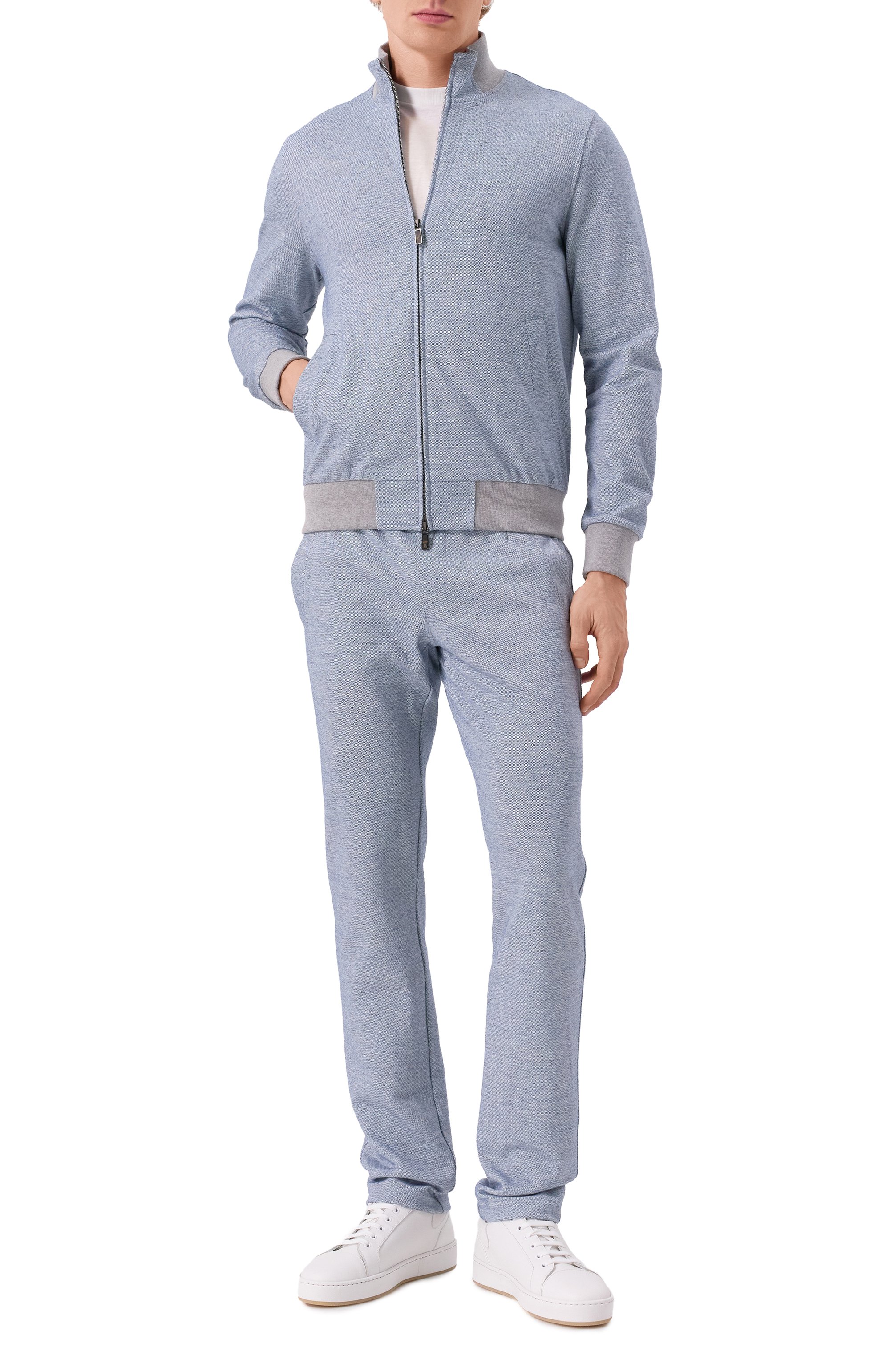 Толстовка изо льна и хлопка CAPOBIANCO, арт. 18M452.LUR0., фото 2