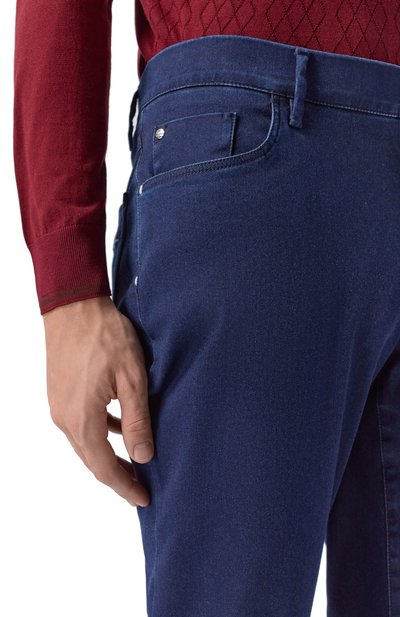 Джинсы regular ZILLI темно-синего цвета по цене 126500 руб., арт. J5T201M0441VZP000, фото 5 Джинсы regular ZILLI, арт. J5T201M0441VZP000, фото 5