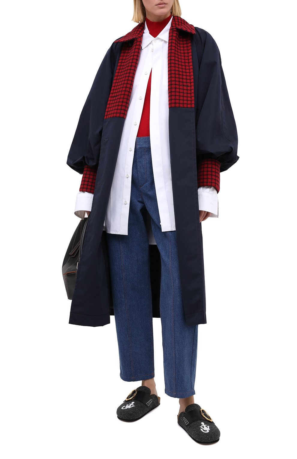 Хлопковый тренч JW ANDERSON, арт. C00097 PG0289, фото 3