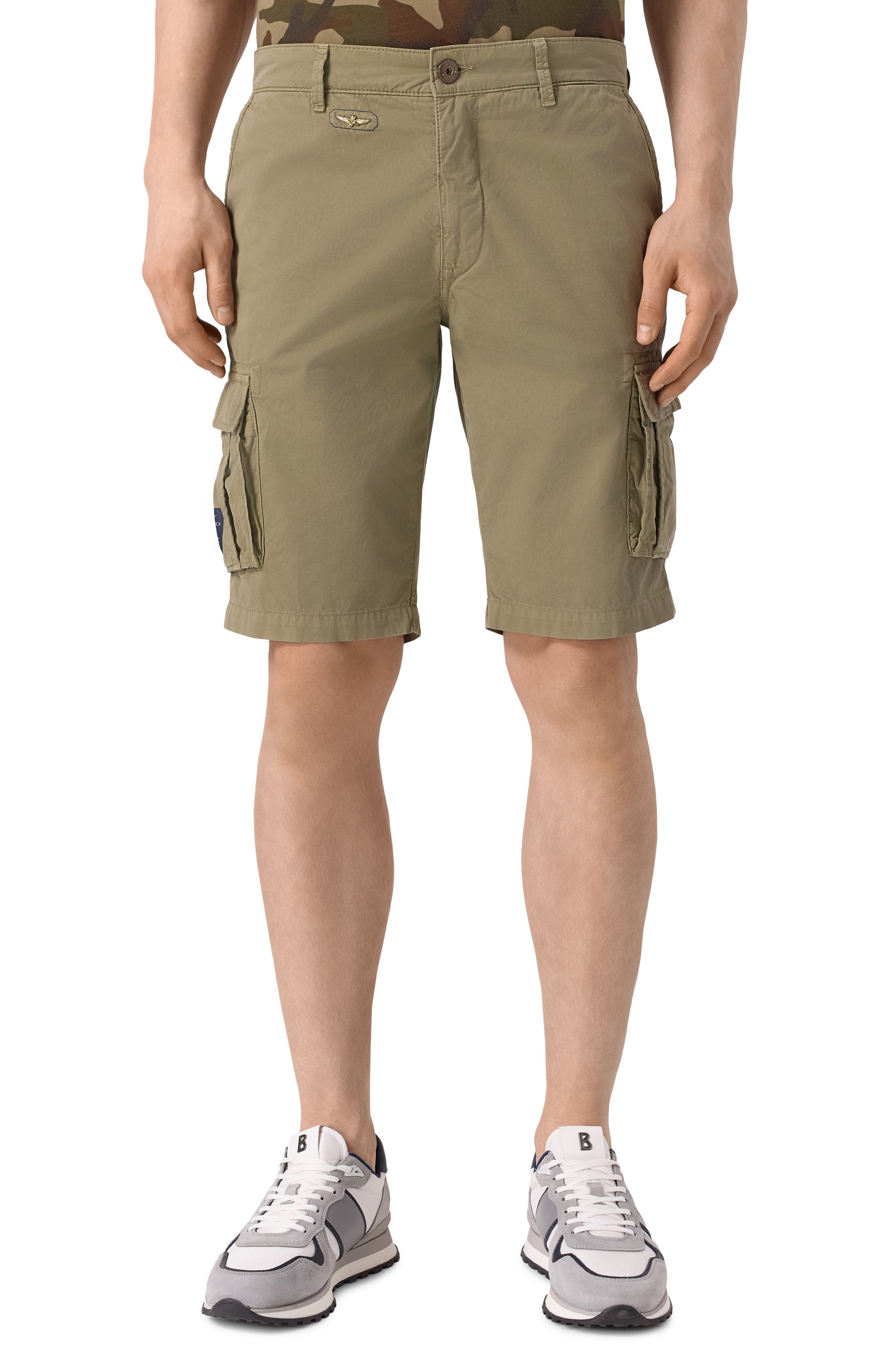 Хлопковые шорты AERONAUTICA MILITARE, арт. 241/BE066CT1122, фото 3