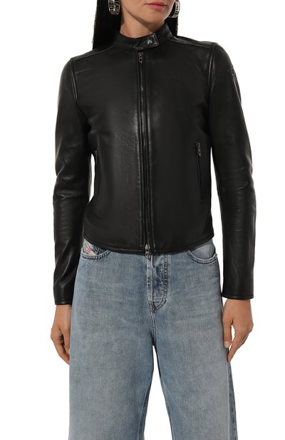 Кожаная куртка DIESEL, арт. A14565/0AJIR, фото 3