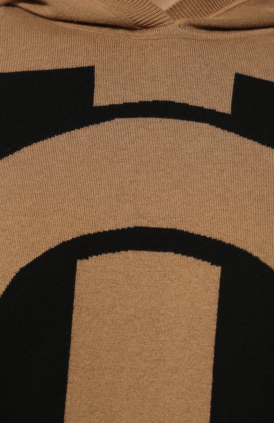 Худи из кашемира и хлопка BURBERRY бежевого цвета по цене 109500 руб., арт. 8052734, фото 5 Худи из кашемира и хлопка BURBERRY, арт. 8052734, фото 5