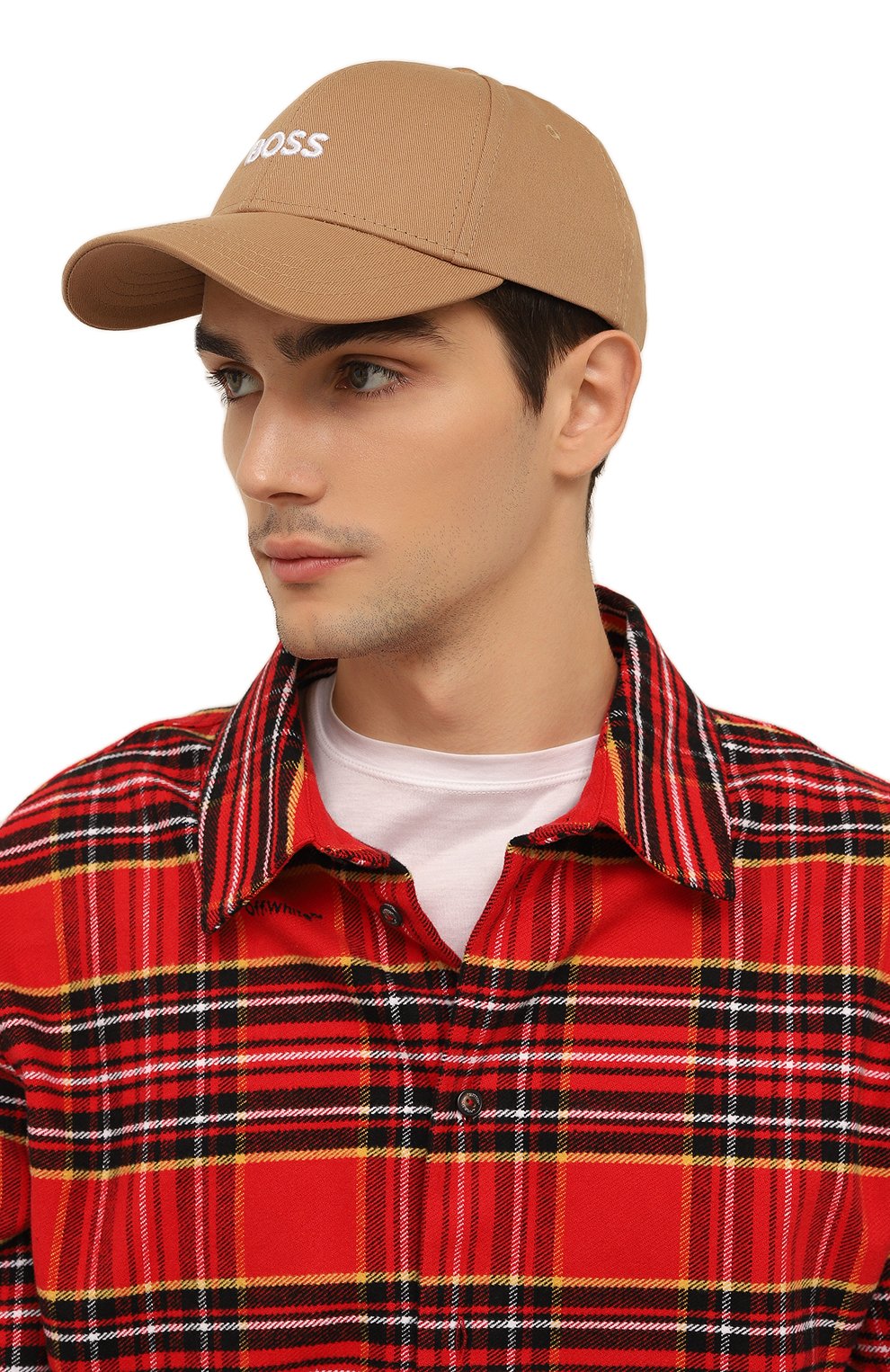 Хлопковая бейсболка BOSS, арт. 50495121, фото 2