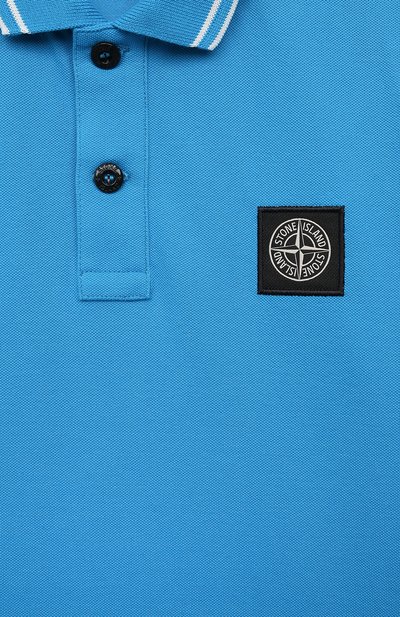 Хлопковое поло STONE ISLAND, арт. 761621348/6-8, фото 3