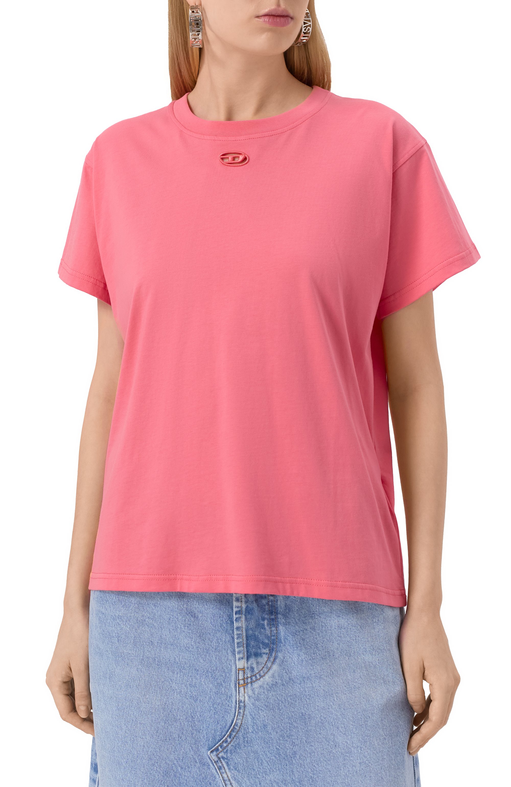 Хлопковая футболка DIESEL, арт. A17736/0NIAX, фото 3