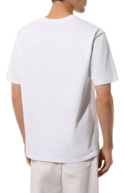 Хлопковая футболка BALMAIN, арт. DH0EG000/GE07, фото 4