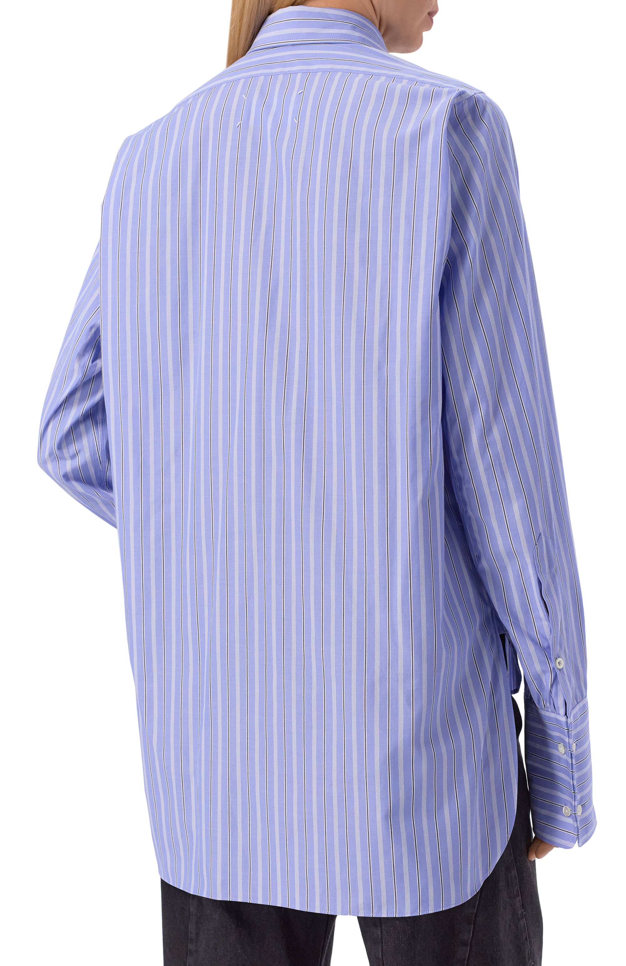 Хлопковая рубашка MAISON MARGIELA, арт. S29DT0006/M35625, фото 4