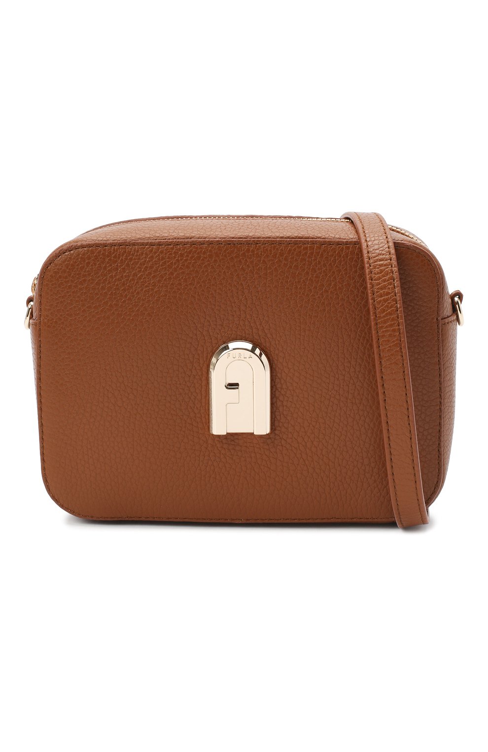 Сумка sleek mini FURLA коричневого цвета по цене 22200 руб., арт. BARXABR/HSF000, фото 5 Сумка sleek mini FURLA, арт. BARXABR/HSF000, фото 5