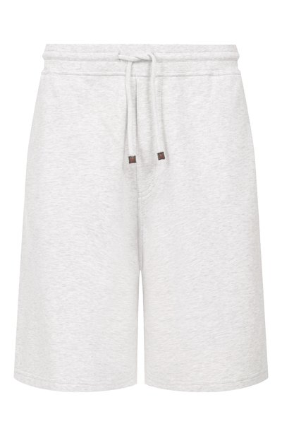 Мужские хлопковые шорты BRUNELLO CUCINELLI, арт. MW8633318G