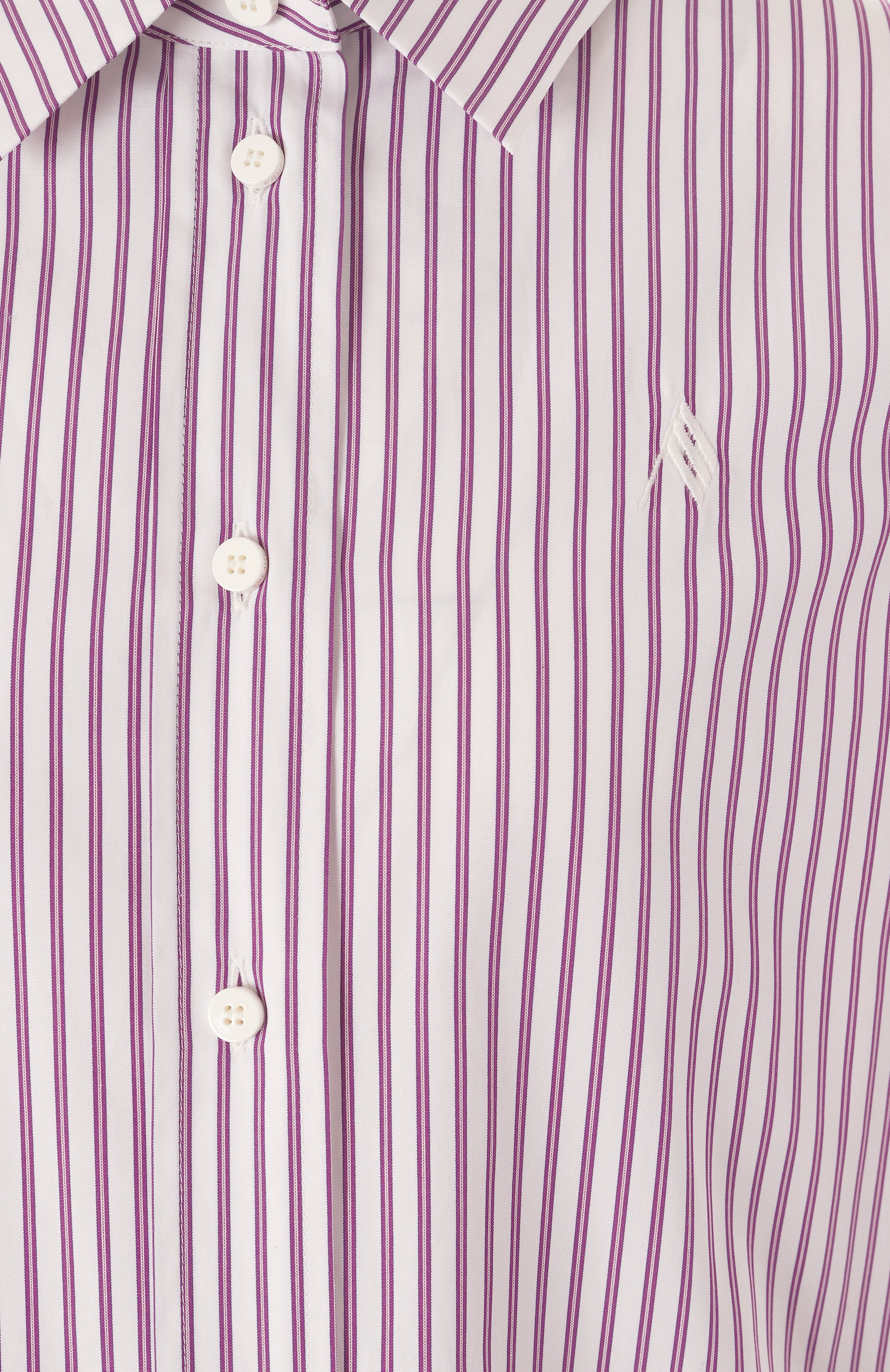 Хлопковая рубашка THE ATTICO, арт. 250WCH00004/CCC054AA, фото 6