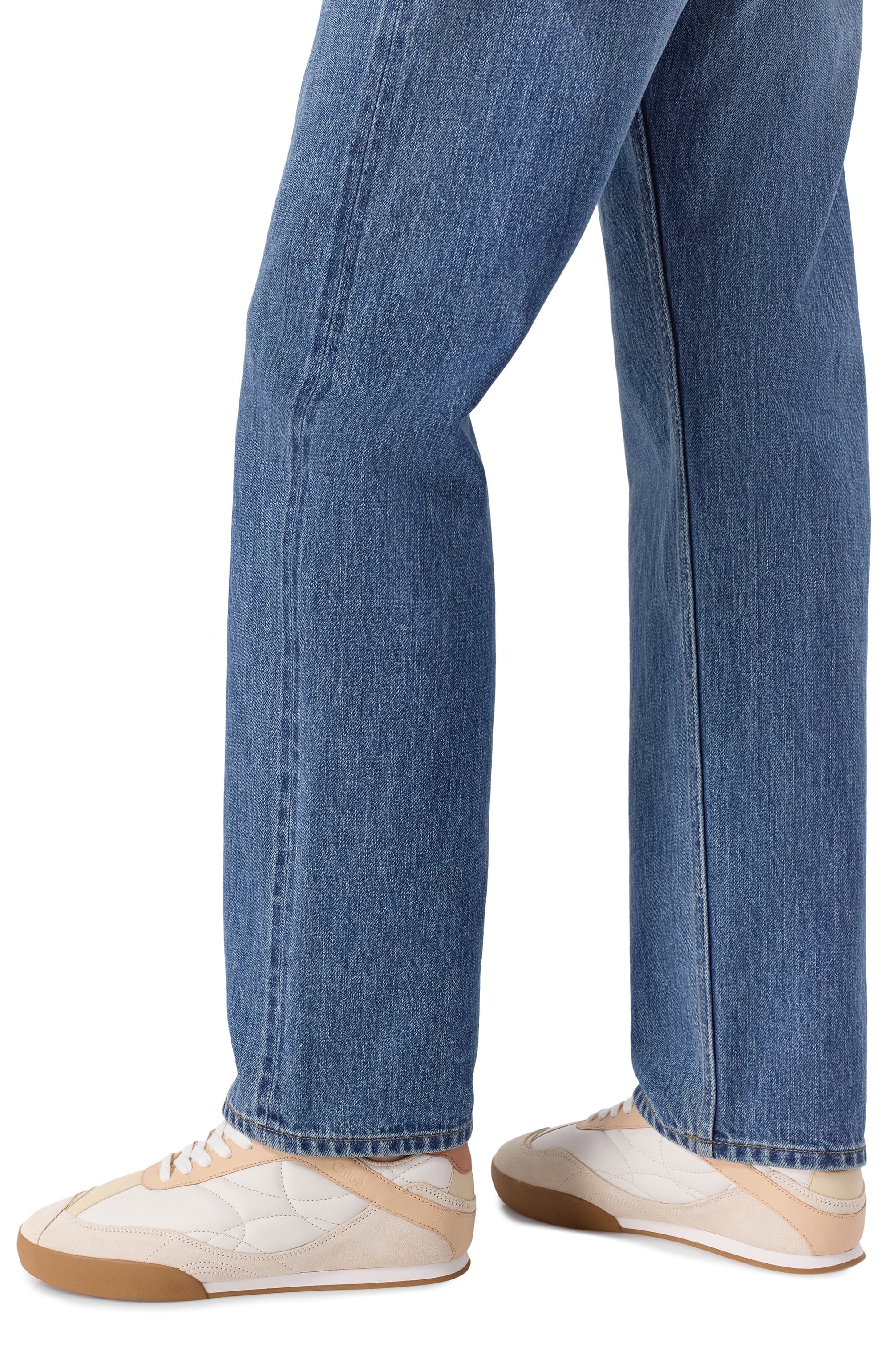 Кожаные кеды kick CHLOÉ, арт. CHC25U07ISL, фото 2