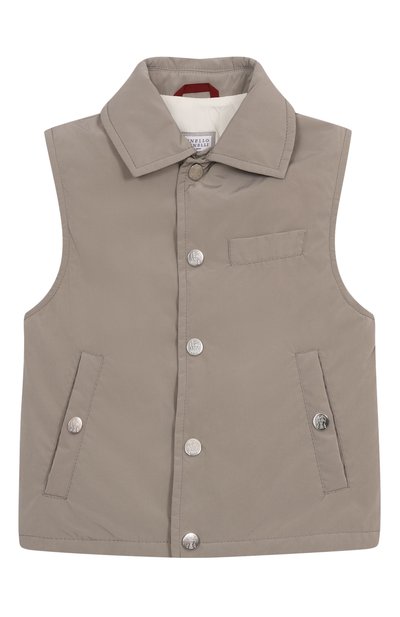 Утепленный жилет BRUNELLO CUCINELLI, арт. BD479J134A