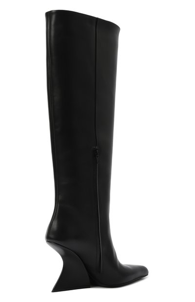 Кожаные сапоги MUGLER, арт. MUWFW26FS226_TL001, фото 5