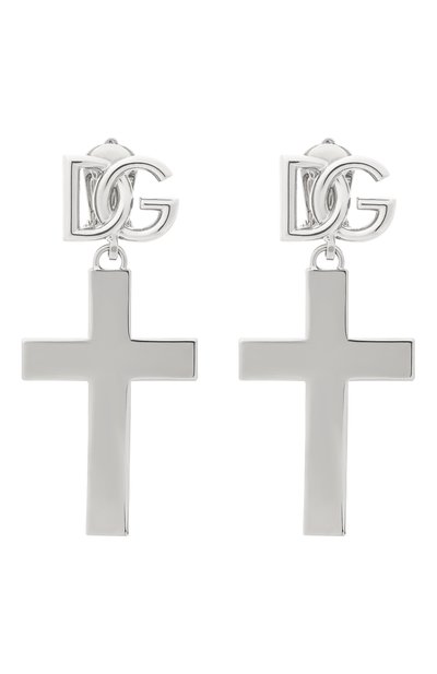 Женские клипсы DOLCE & GABBANA, арт. WEQ4C1 W1111/SILVER