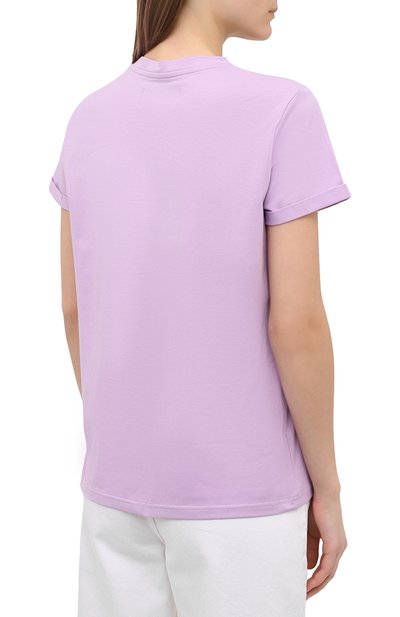 Хлопковая футболка SEVEN LAB, арт. T20-MNC-G01 lavender, фото 4