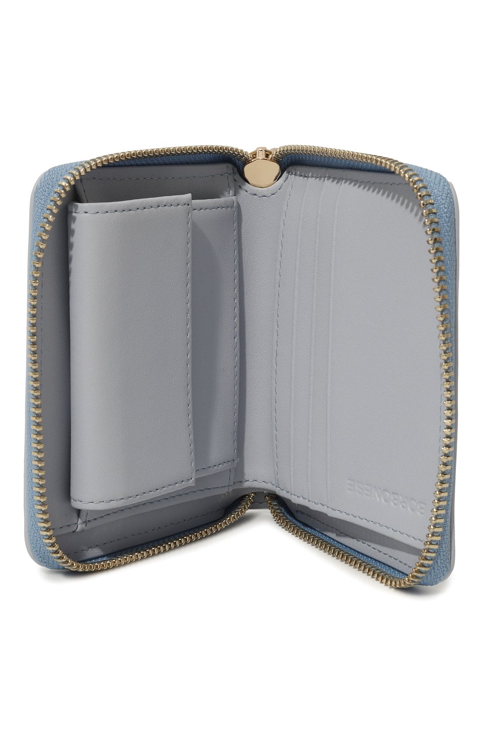 Кожаное портмоне BORBONESE тёмно-голубого цвета по цене 19000 руб., арт. 920092, фото 3 Кожаное портмоне BORBONESE, арт. 920092, фото 3