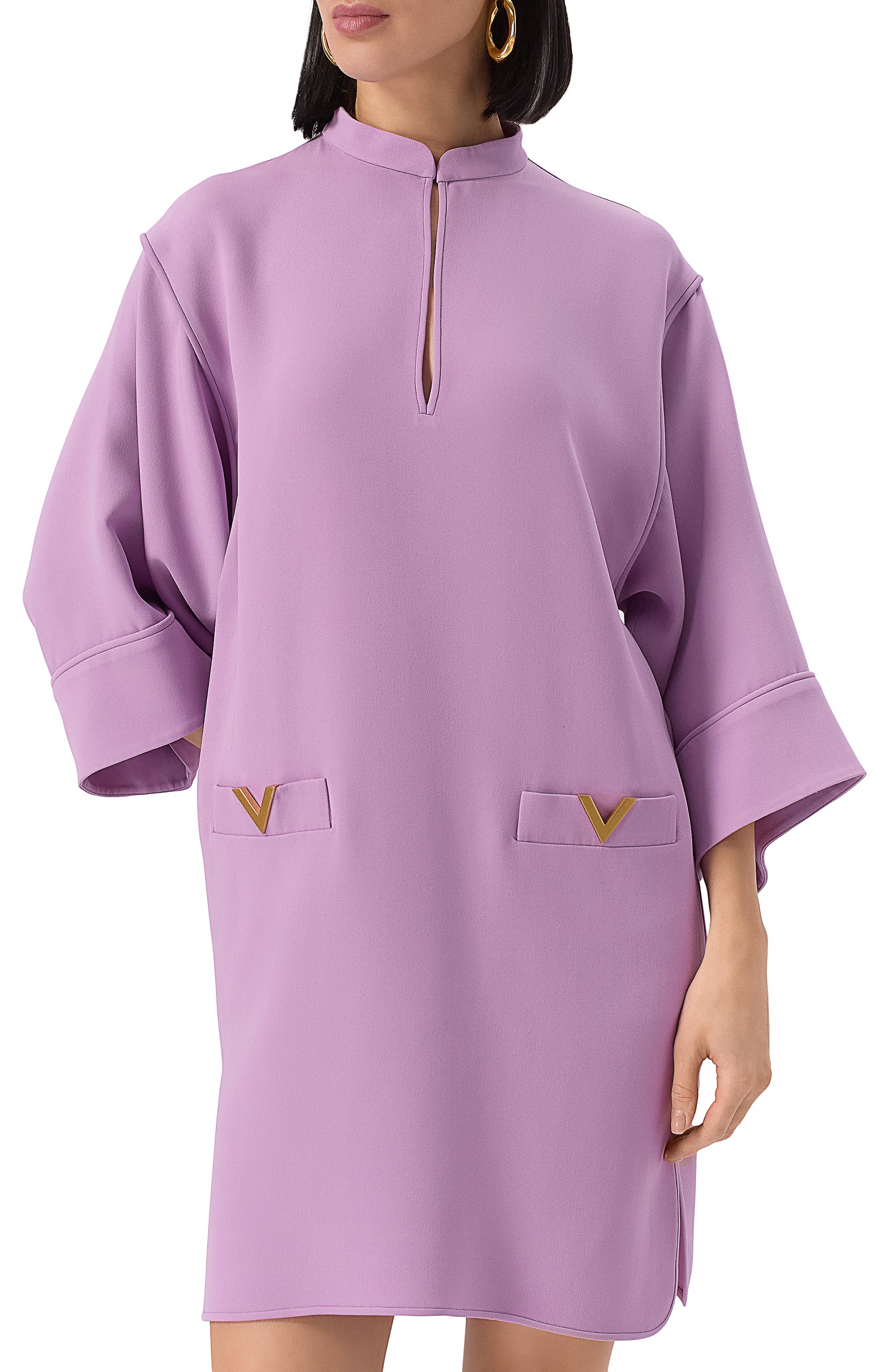 Шелковое платье VALENTINO, арт. 6B3VAEW11MM, фото 3