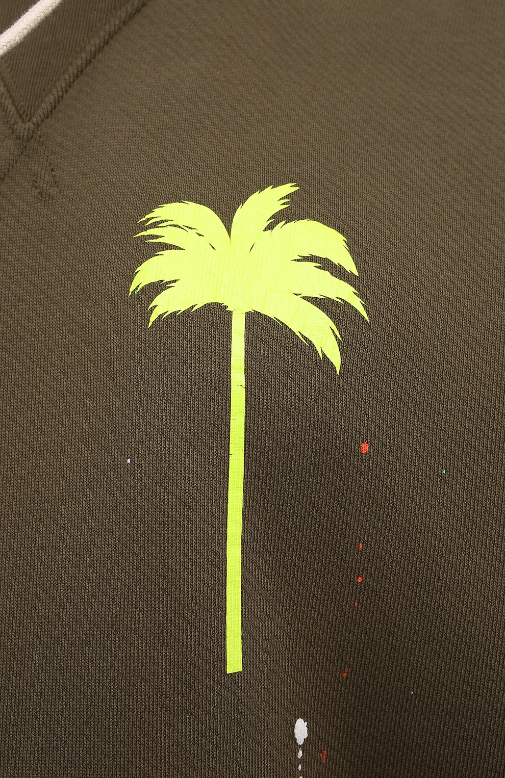 Хлопковое худи PALM ANGELS, арт. PMBB104S21FLE0025618, фото 5