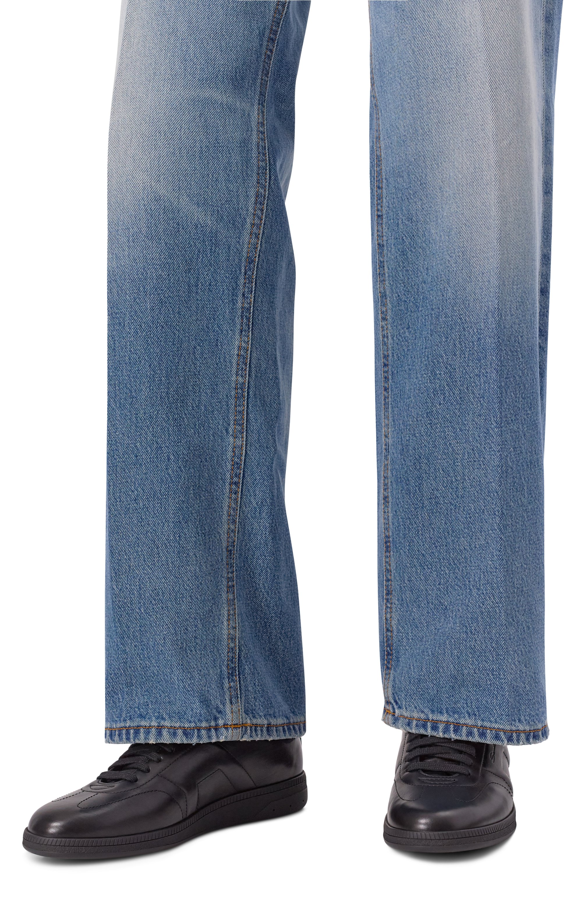 Кожаные кеды SANTONI, арт. WBPG61415NERPVWC, фото 2