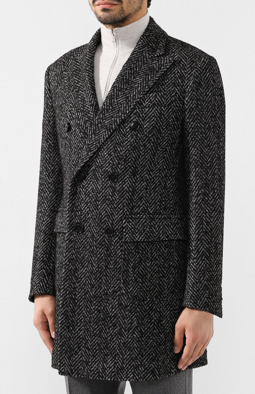 Пальто из шерсти и кашемира CORNELIANI, арт. 841419-9812603/00, фото 3