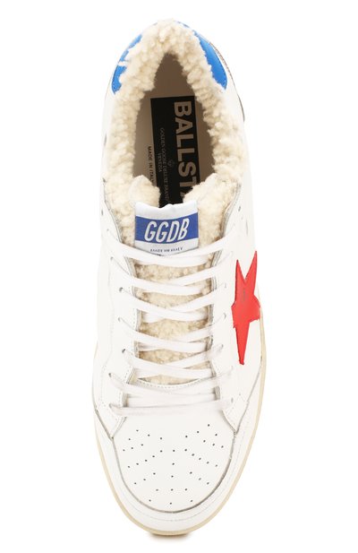 Кожаные кеды ball star GOLDEN GOOSE DELUXE BRAND, арт. G35MS592.V8, фото 5