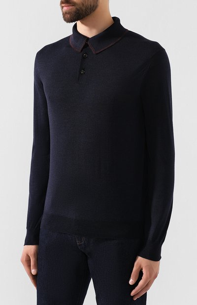 Шерстяное поло ZEGNA, арт. UTG00/132, фото 3