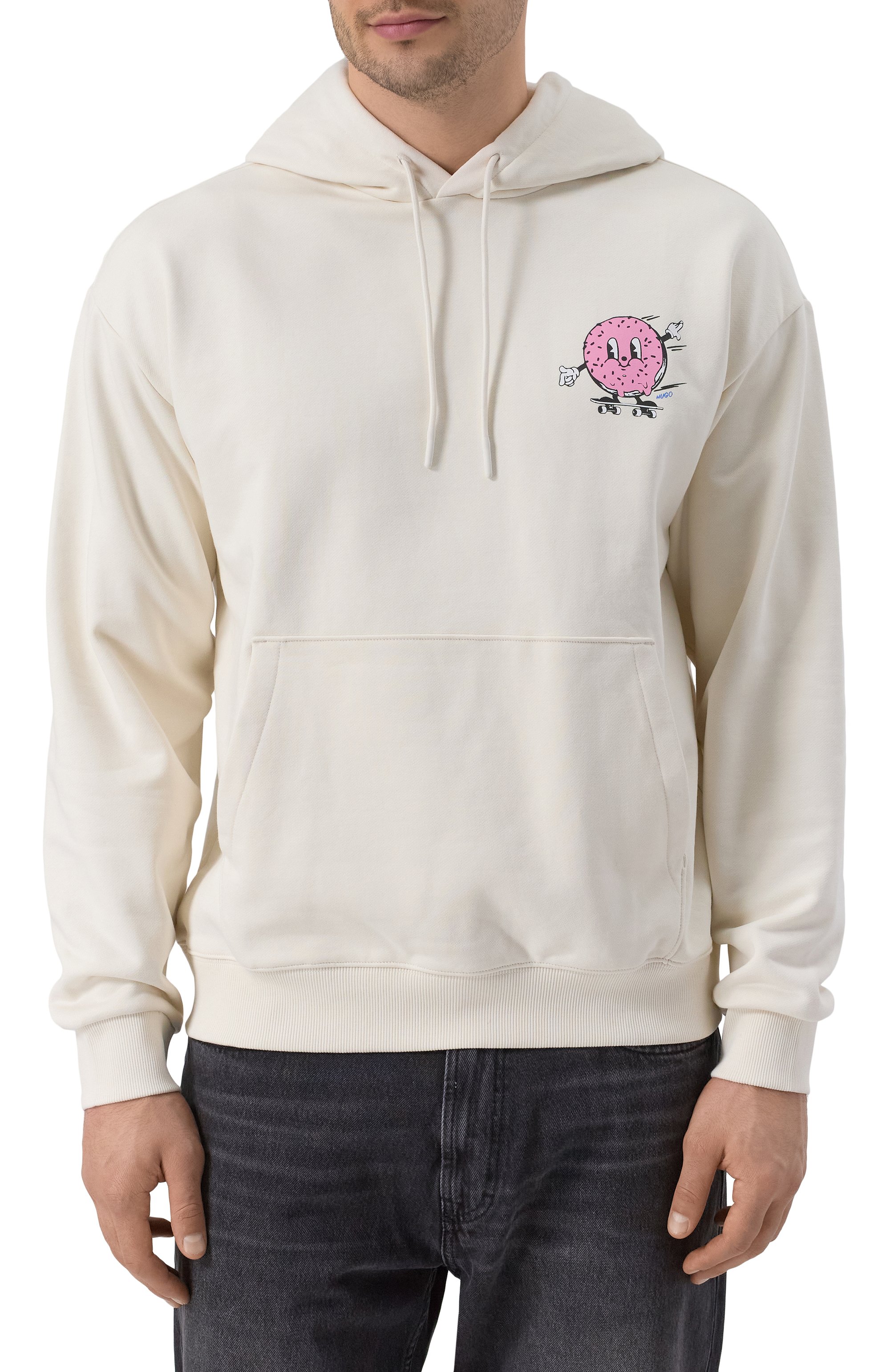 Хлопковое худи HUGO BLUE, арт. 50532264, фото 3