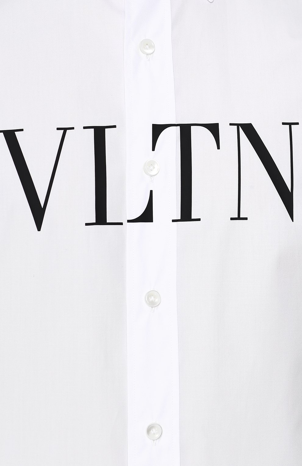 Хлопковая рубашка с воротником кент VALENTINO, арт. QV3AB711TKX, фото 5