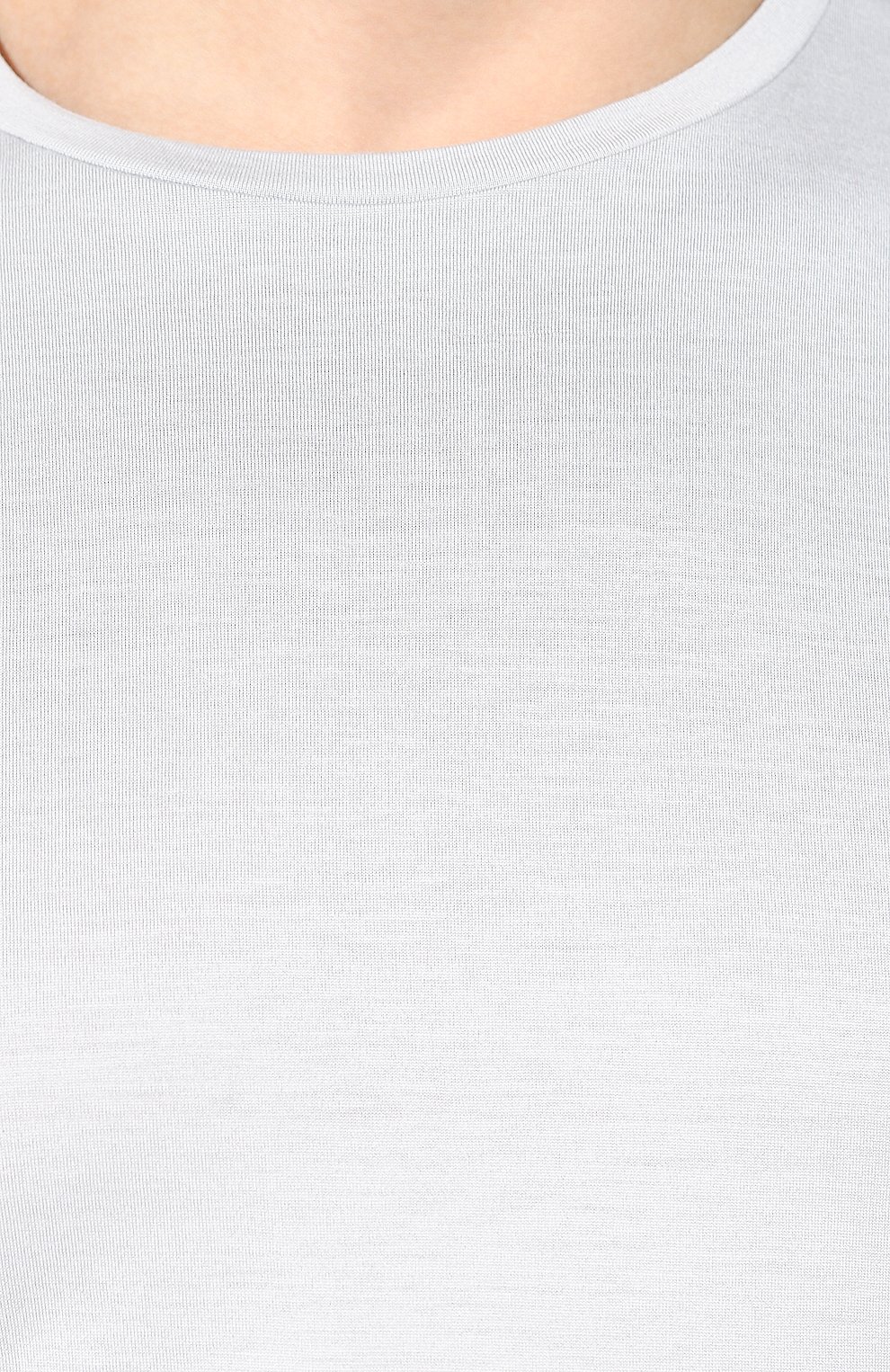 Футболка из шелка и хлопка LORO PIANA, арт. FAF6128, фото 5