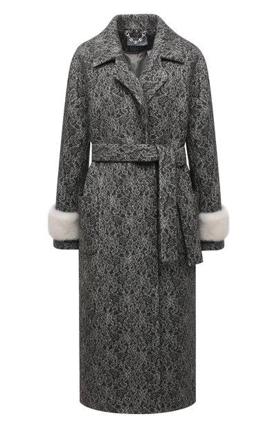 Женское шерстяное пальто SEVEN LAB, арт. CABM lace grey