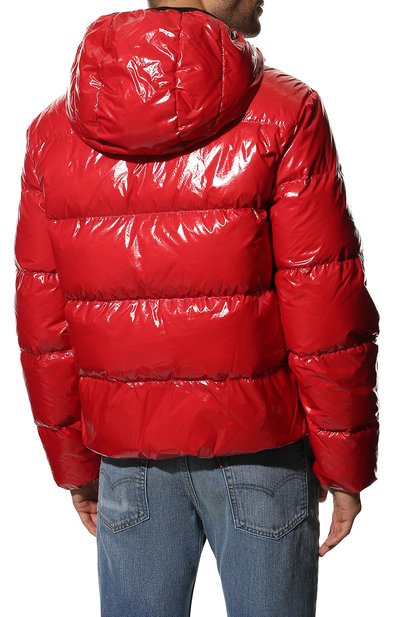 Пуховик DSQUARED2 красного цвета по цене 74900 руб., арт. S74AM1322/S54056, фото 4 Пуховик DSQUARED2, арт. S74AM1322/S54056, фото 4