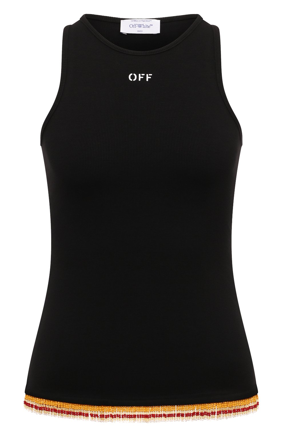 Хлопковая майка OFF-WHITE, арт. 0WAD25KW24JER001, фото 1