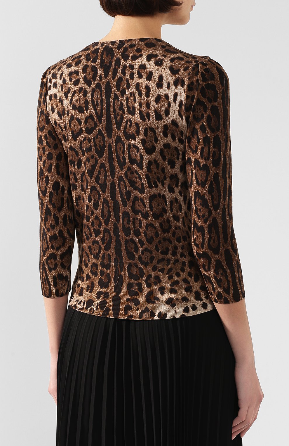 Шерстяной пуловер DOLCE & GABBANA, арт. FX461T/JAHHD, фото 4