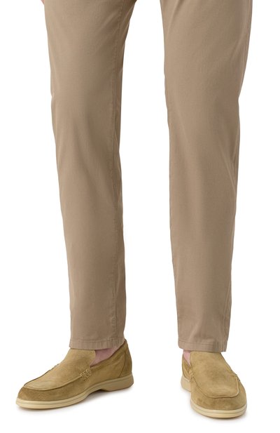 Замшевые лоферы MILLE 885, арт. GLASG0W/PEACH, фото 3