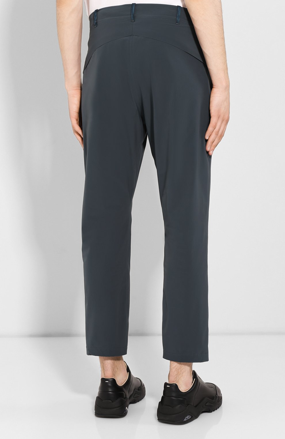 Брюки KAZUYUKI KUMAGAI зеленого цвета по цене 49550 руб., арт. AP01-213, фото 4 Брюки KAZUYUKI KUMAGAI, арт. AP01-213, фото 4