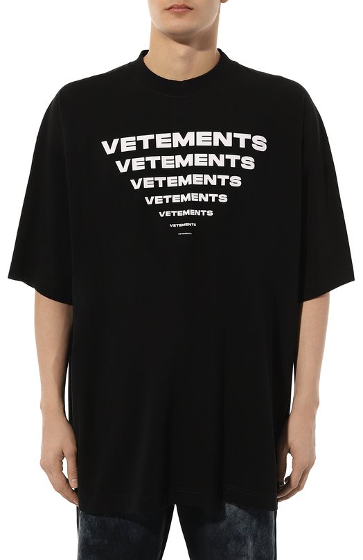 фото Хлопковая футболка vetements