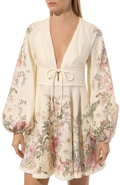 Льняное платье ZIMMERMANN, арт. 9330DSS243, фото 3