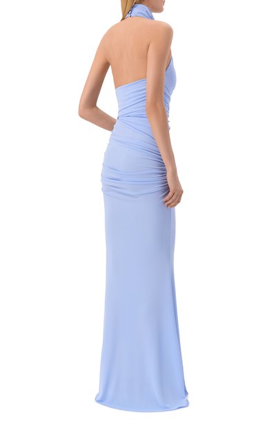 Платье THE ANDAMANE голубого цвета по цене 56350 руб., арт. T190114A/TJP073, фото 3 Платье THE ANDAMANE, арт. T190114A/TJP073, фото 3