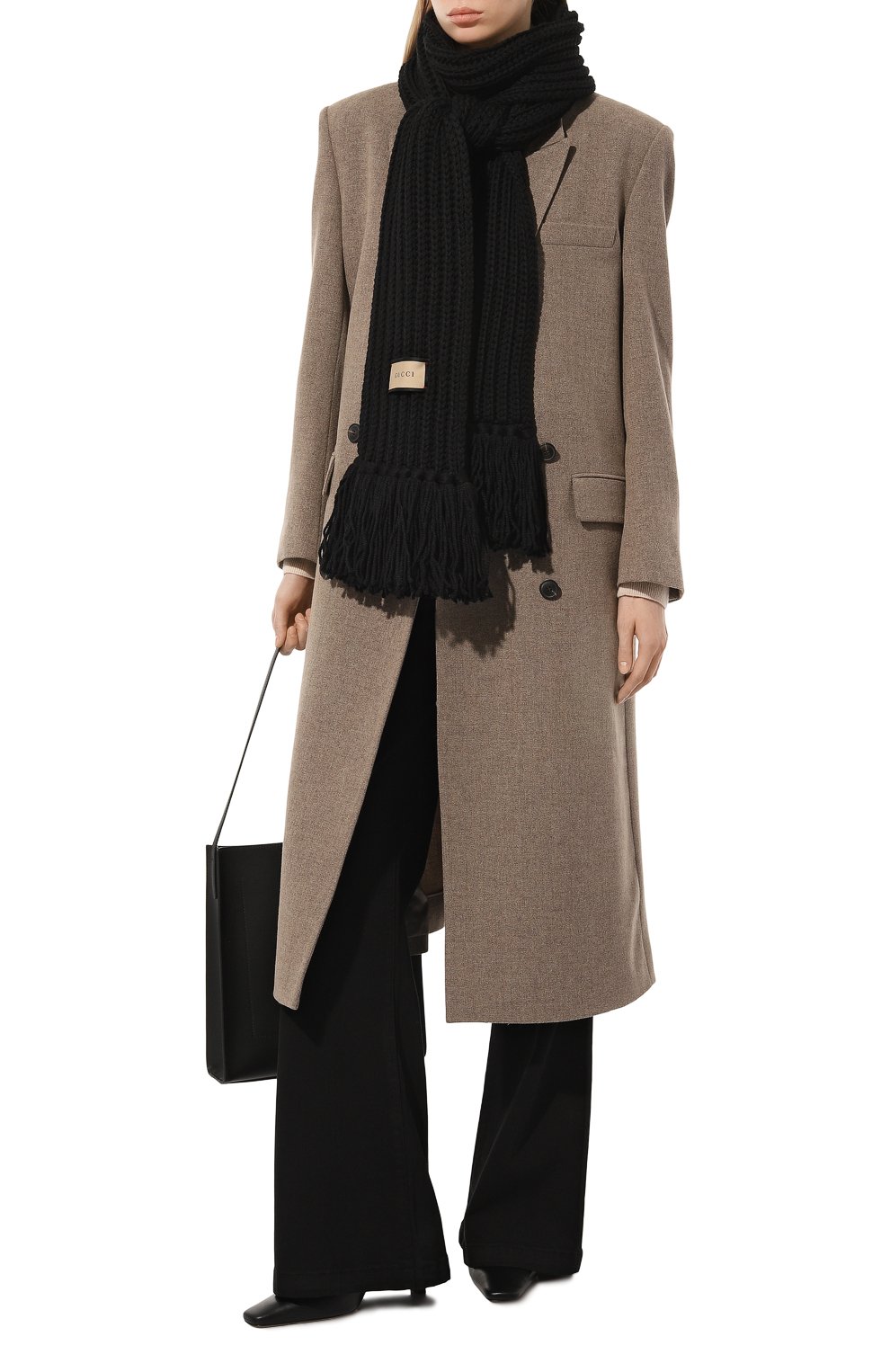 Шерстяной шарф GUCCI, арт. 652662 3G206, фото 2