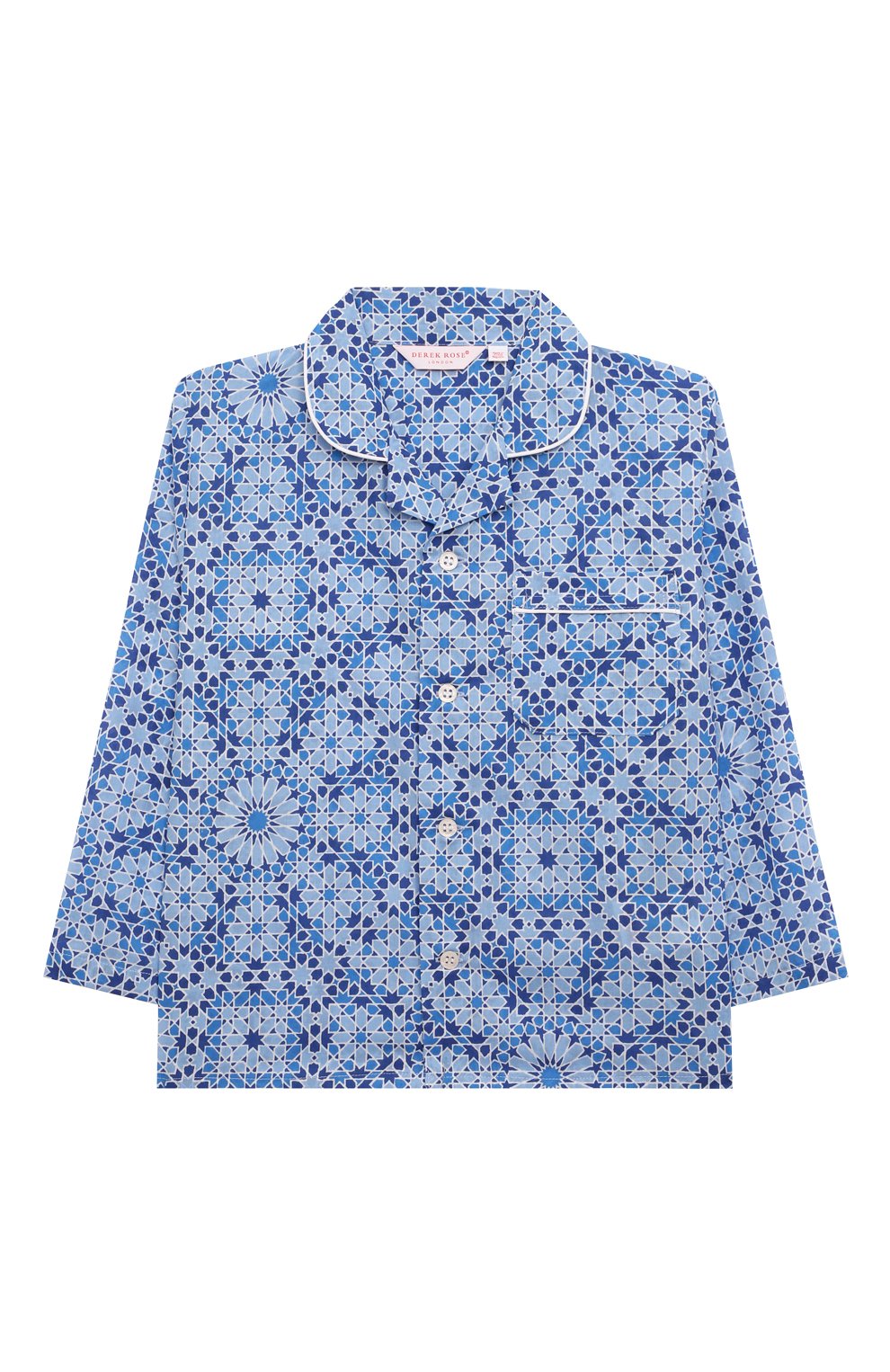 Хлопковая пижама DEREK ROSE, арт. 7025-LEDB069, фото 2