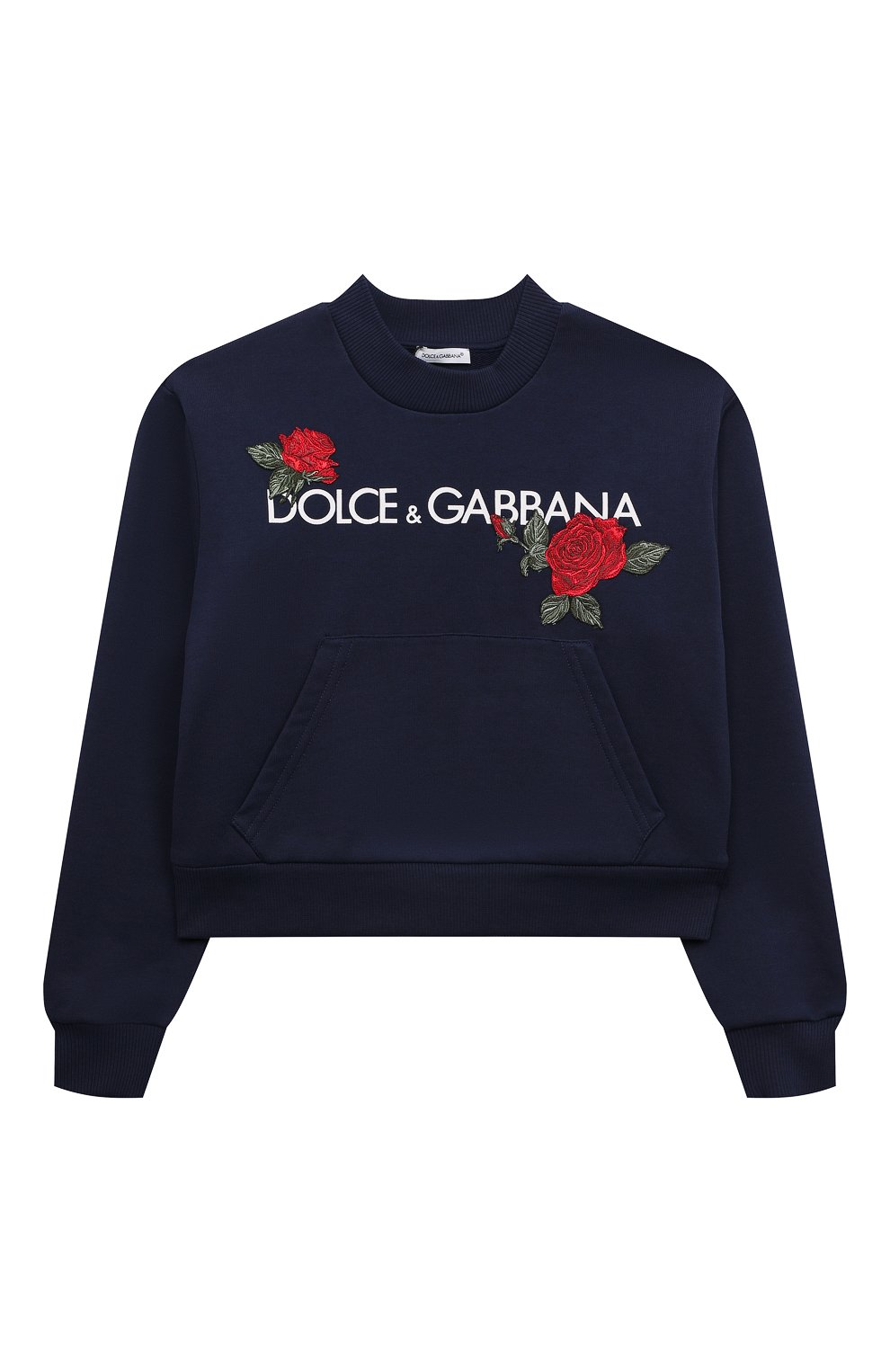 Хлопковый свитшот DOLCE & GABBANA, арт. L5JW9A/G7J7V/8-14, фото 1