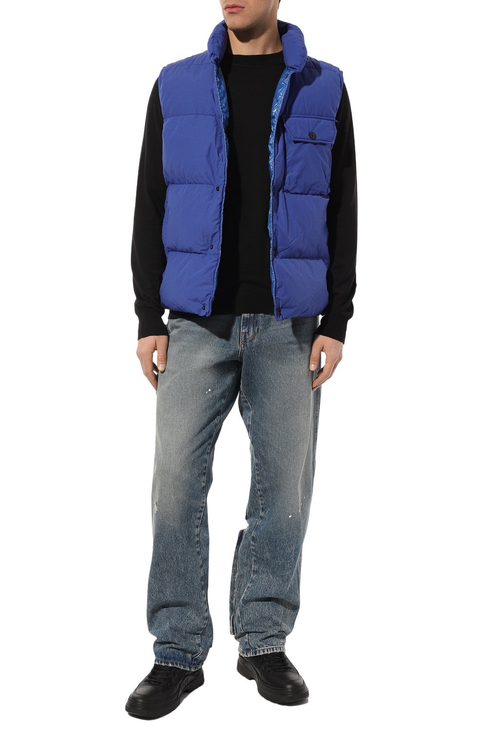 Пуховый жилет STONE ISLAND, арт. 7515G1032, фото 2