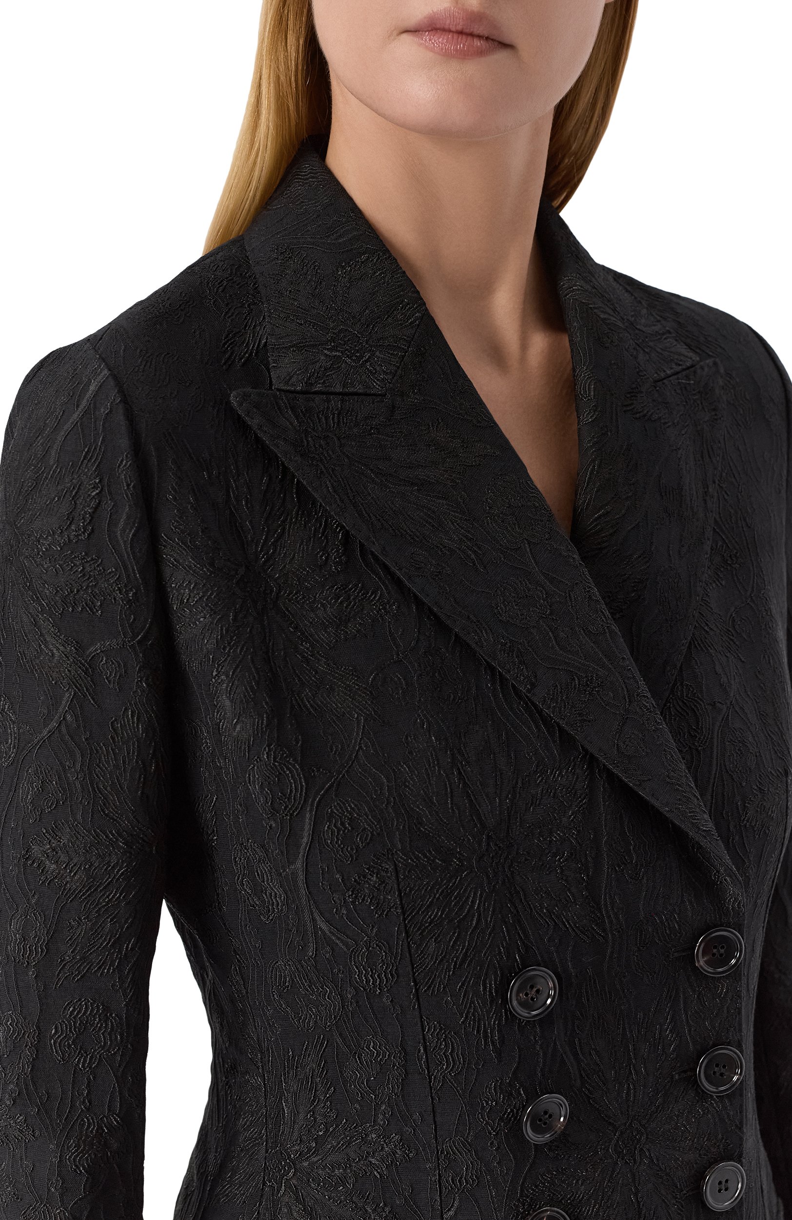 Жакет из вискозы и шерсти DOLCE & GABBANA, арт. F27HDT/FJCAN, фото 5