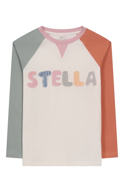 Хлопковый лонгслив STELLA MCCARTNEY, арт. TX8B00