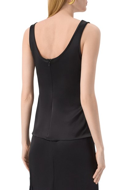 Атласный топ DAVID KOMA, арт. RE25DK82T, фото 4