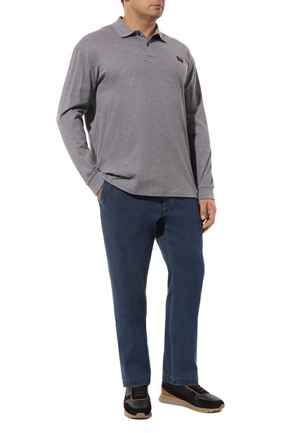 Хлопковое поло PAUL&SHARK, арт. C0P1001/3XL-6XL/3XL-6XL, фото 2