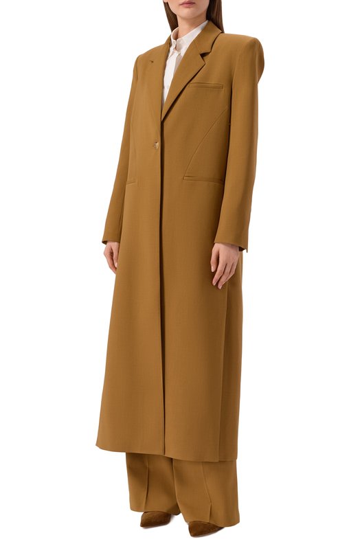 Шерстяное пальто Borne Bourgeois SW-JK-BO-1031 Коричневый  SW-JK-BO-1031 Фото 3