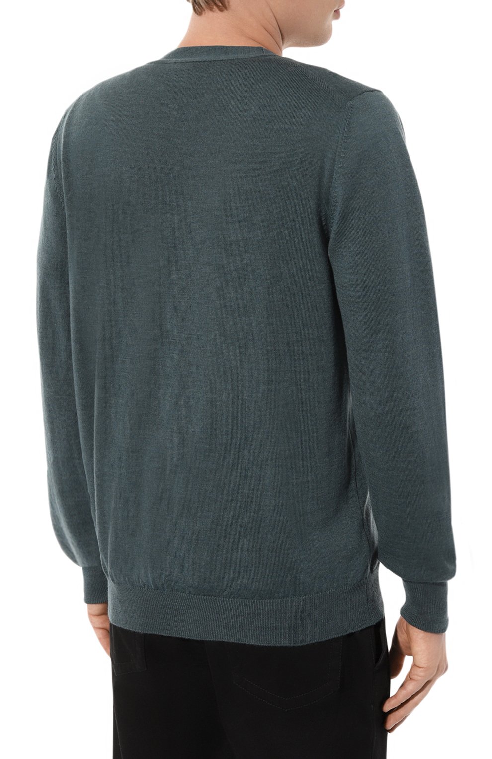 Шерстяной кардиган GRAN SASSO бирюзового цвета по цене 28250 руб., арт. 58150/14201, фото 4 Шерстяной кардиган GRAN SASSO, арт. 58150/14201, фото 4