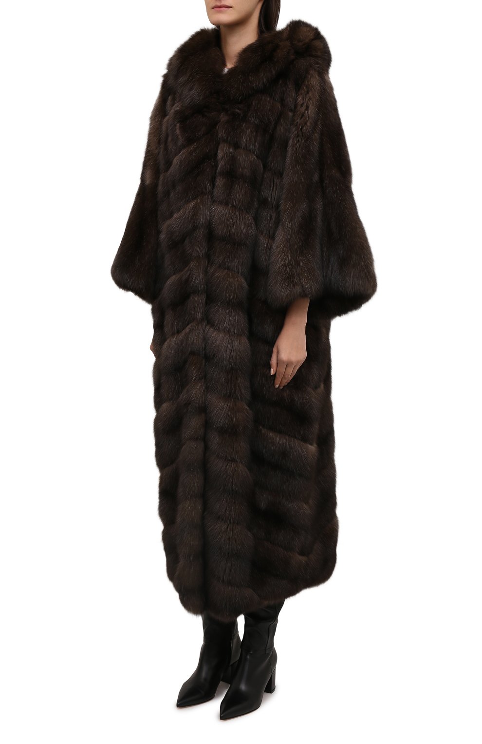 Шуба из меха соболя FURLAND, арт. 0237301910101100000, фото 3